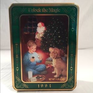 Vintage Oreo 1994 Oreo Holiday Cookie Tin